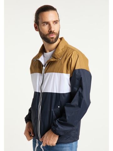 DreiMaster Maritim Herren Jacke in Dunkelsand Nachtblau