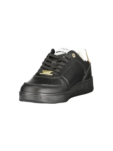 GAS Schwarze Polyurethan-Sneaker
