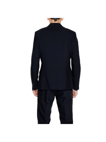 Schwarz Polyester Blazer