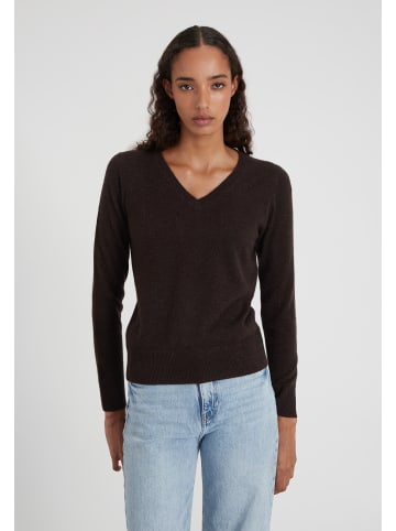 Style Republic Kaschmirpullover V-Neck in coffee