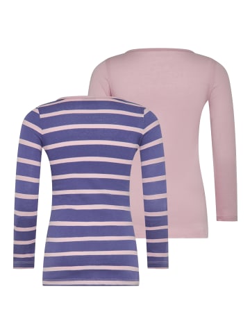 Kidsworld Langarmshirt in rosa+blau