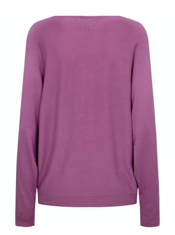 NÜMPH Rundhalspullover für Damen in uni