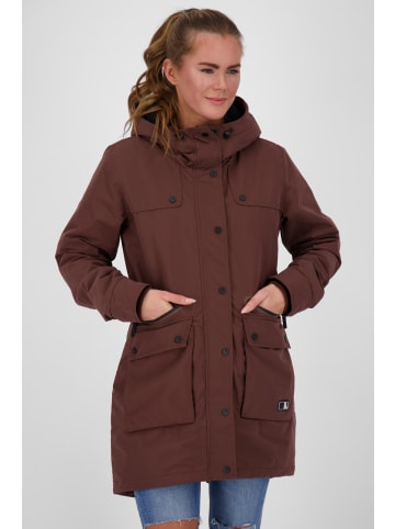 alife and kickin Winterjacke, Anorak, Outdoorjacke, Langjacke, Wintermantel CharlotteAK A in puce