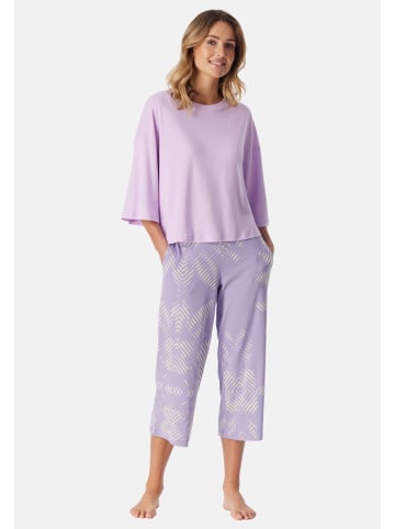 Schiesser Schlafanzug Modern Nightwear in Orchid