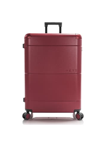 Heys Zen 4 Rollen Trolley L 76 cm mit Dehnfalte in burgundy