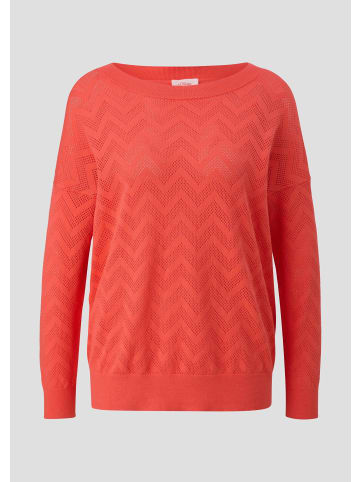 s.Oliver Strickpullover in 2590_koralle
