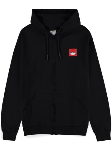 Pokémon Pullover "Pokémon - Gengar Locked Up Men's Zipper Hoodie" in Schwarz