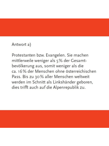 ars vivendi Unnützes Wissen Österreich | Quiz mit 66 humorvollen und skurrilen Fragen...