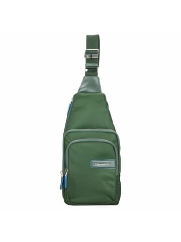 Piquadro Ryan Eco - Umhängetasche 36 cm in grün