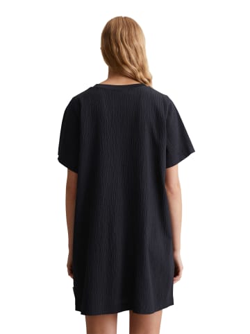 Marc O'Polo DENIM Crinkle-Kleid relaxed in Blue Depths