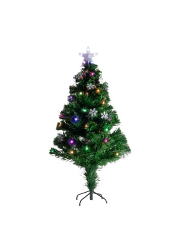 Feeric Lights Künstlicher Weihnachtsbaum mit Lichtern und Stern in Mehrfarben, Ø 64 x 120 cm