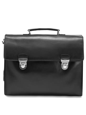PICARD Toscana - Aktentasche 15" 42 cm Rindsleder (schwarz) in schwarz