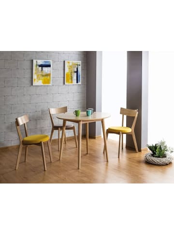 Feldmann-Wohnen Esstisch Nelson Honigeiche 90 cm / 90 cm / 75cm