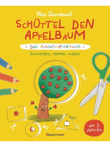 Bassermann Verlag Buch - Schüttel den Apfelbaum - Das Ausschneidebuch. Schneiden, kleben, ma