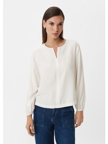 comma Bluse in 0120_weiß