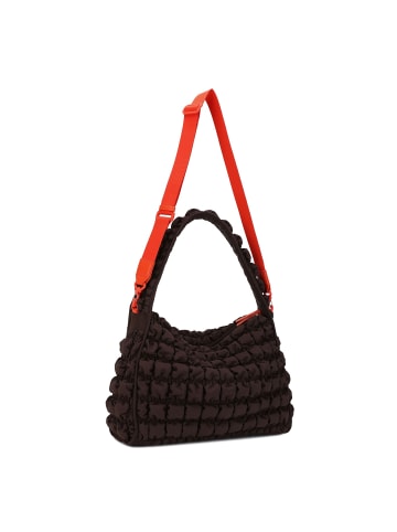 Les Visionnaires Unio Hobo Schultertasche 47 cm chocolate