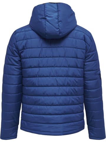 Hummel Jacke "Hmlnorth Quilted Hood Jacket" in Blau