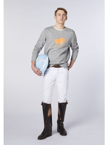 Polo Sylt Sweater in Grau