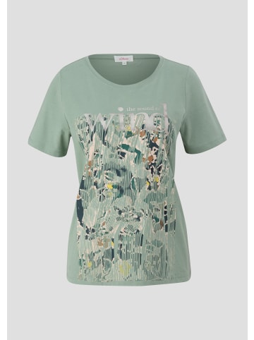 s.Oliver T-Shirt in 72D0_salbeigrün