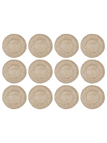 Butlers Platzset TOUT AUTOUR 12er-Set in Braun