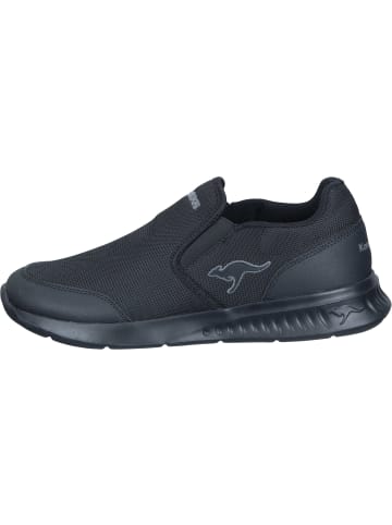 Kangaroos Slipper in jet black/mono