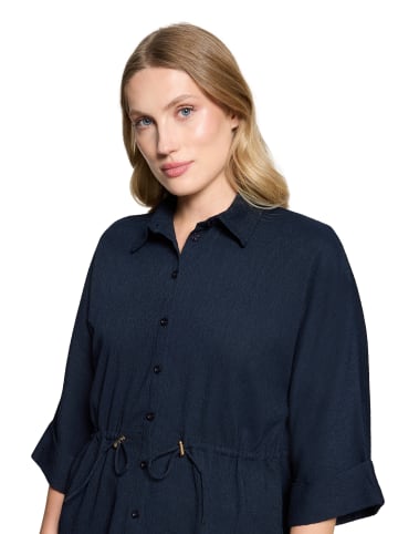 Betty Barclay Blusenjacke mit Tunnelzug in dunkelblau