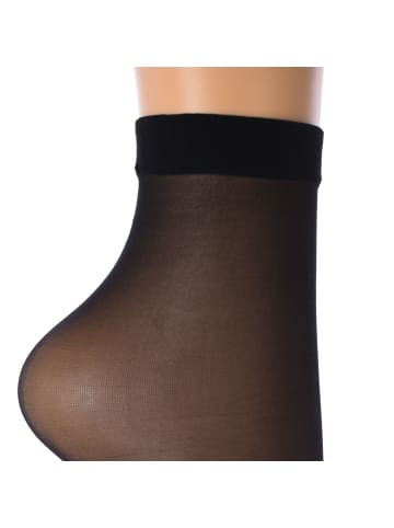 Jolie Folie 2er-Set: Socken in Black