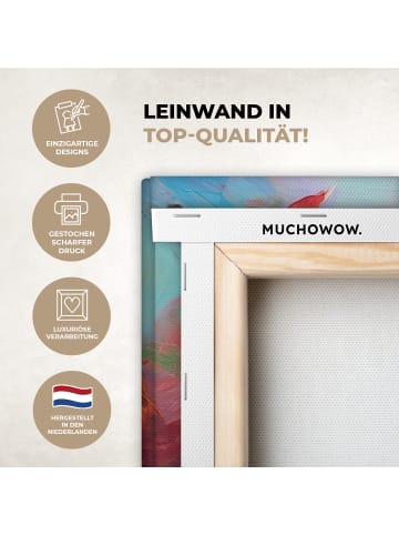 MuchoWow Leinwand bilder Abstrakte Farbexplosion (BxH)