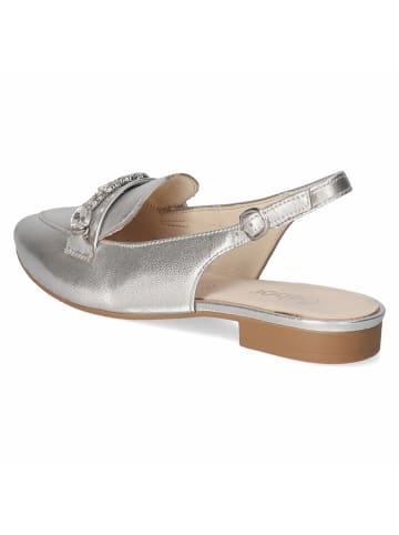 Gabor Slingballerinas in silber