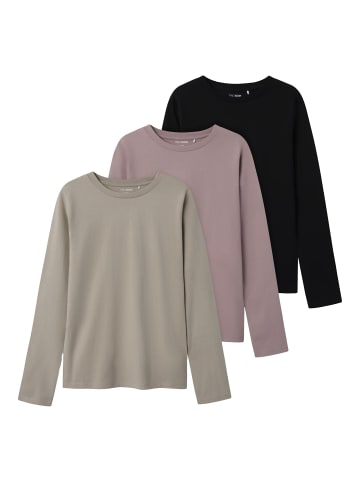 TWO SOON 3er-Pack T-Shirt in Woodrose