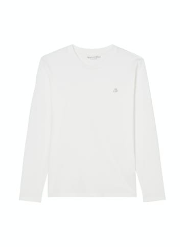 Marc O'Polo Basic-Longsleeve shaped in Weiß