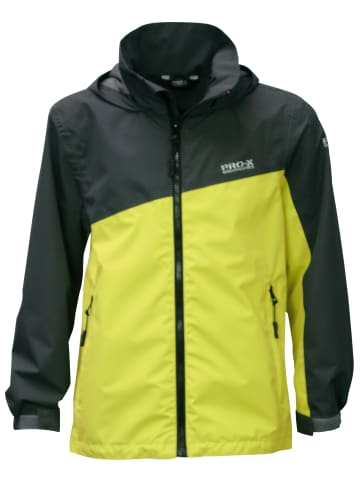 PRO-X elements Funktionsjacke "TANIS" in Anthrazit/Wild Lime