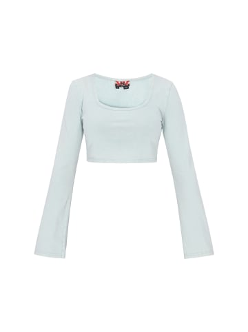 myMo ROCKS Women Blouse in aqua