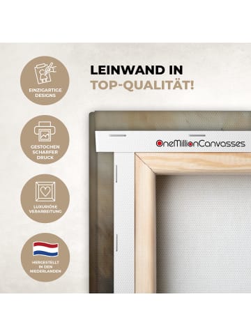 MuchoWow Leinwand Bilder Flieder