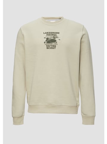 s.Oliver Sweatshirt langarm in Beige