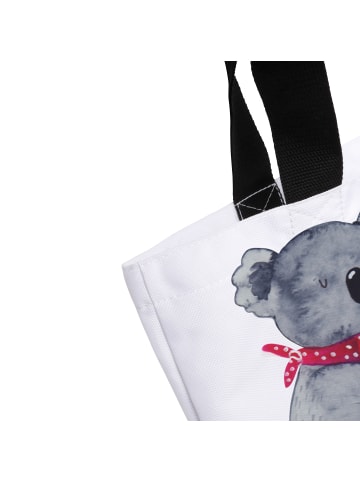 Mr. & Mrs. Panda Tote Bag Koala Künstler ohne Spruch in Weiß