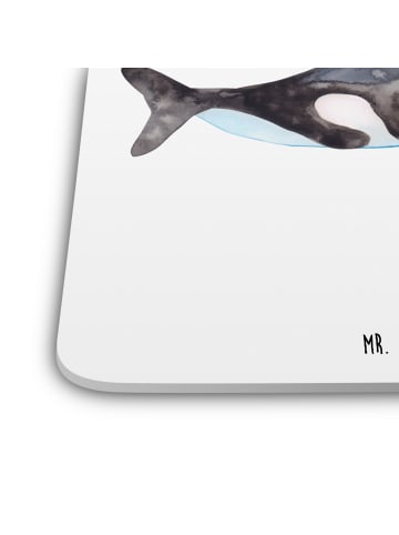 Mr. & Mrs. Panda Coaster Orca ohne Spruch in Weiß