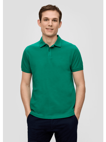 s.Oliver Polo-Shirt kurzarm in Grün