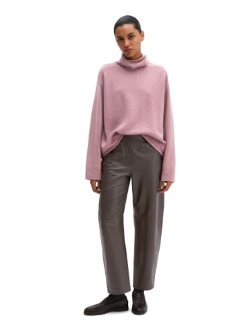 Marc O'Polo Tweed-Pullover regular in Medium Purple