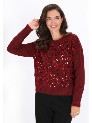 Albee Women Sweater in Burgundy