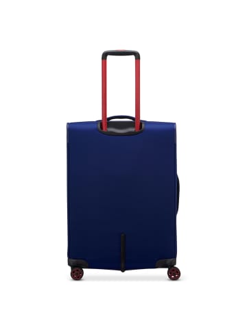 Roncato Move 4 Rollen Trolley 64 cm mit Dehnfalte ultramarine blue