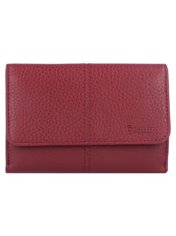 Esquire Verona Geldbörse RFID Leder 14 cm in rot