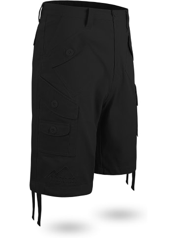 Normani Outdoor Sports Herren Shorts Sonora in Schwarz