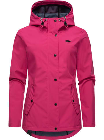 ragwear Softshelljacke Margge Shell in Magenta