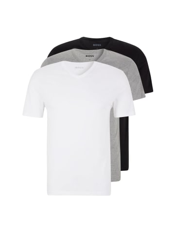 BOSS 3er Pack T-Shirts V-Neck in Mehrfarbig