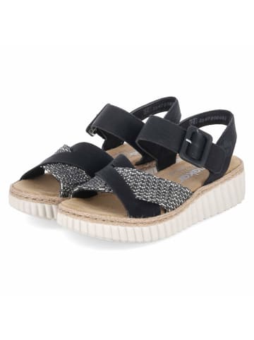 rieker Sandalen in schwarz