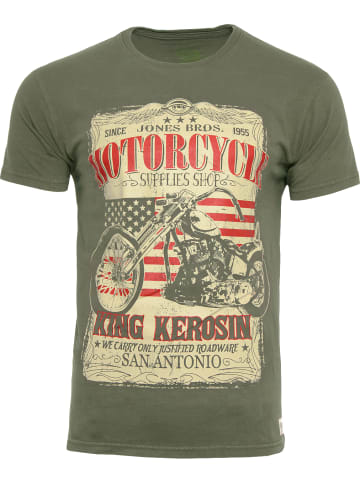 King Kerosin T-Shirt in Grün