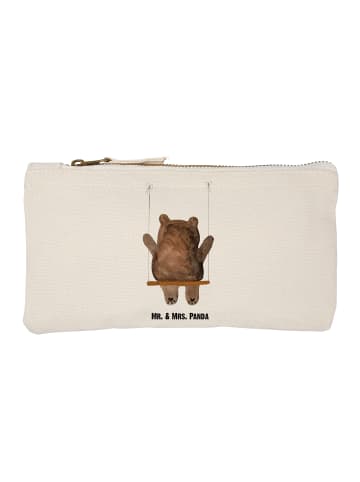 Mr. & Mrs. Panda Schminktasche Bär Schaukel ohne Spruch in Weiß