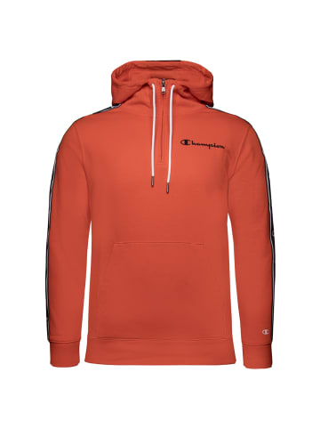 Champion Kapuzenpullover Hooded Half Zip in rot