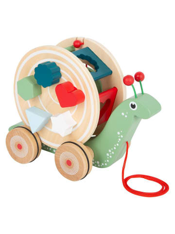 small foot 7-tlg. Nachzieh-Stecktier Schnecke in multicolored